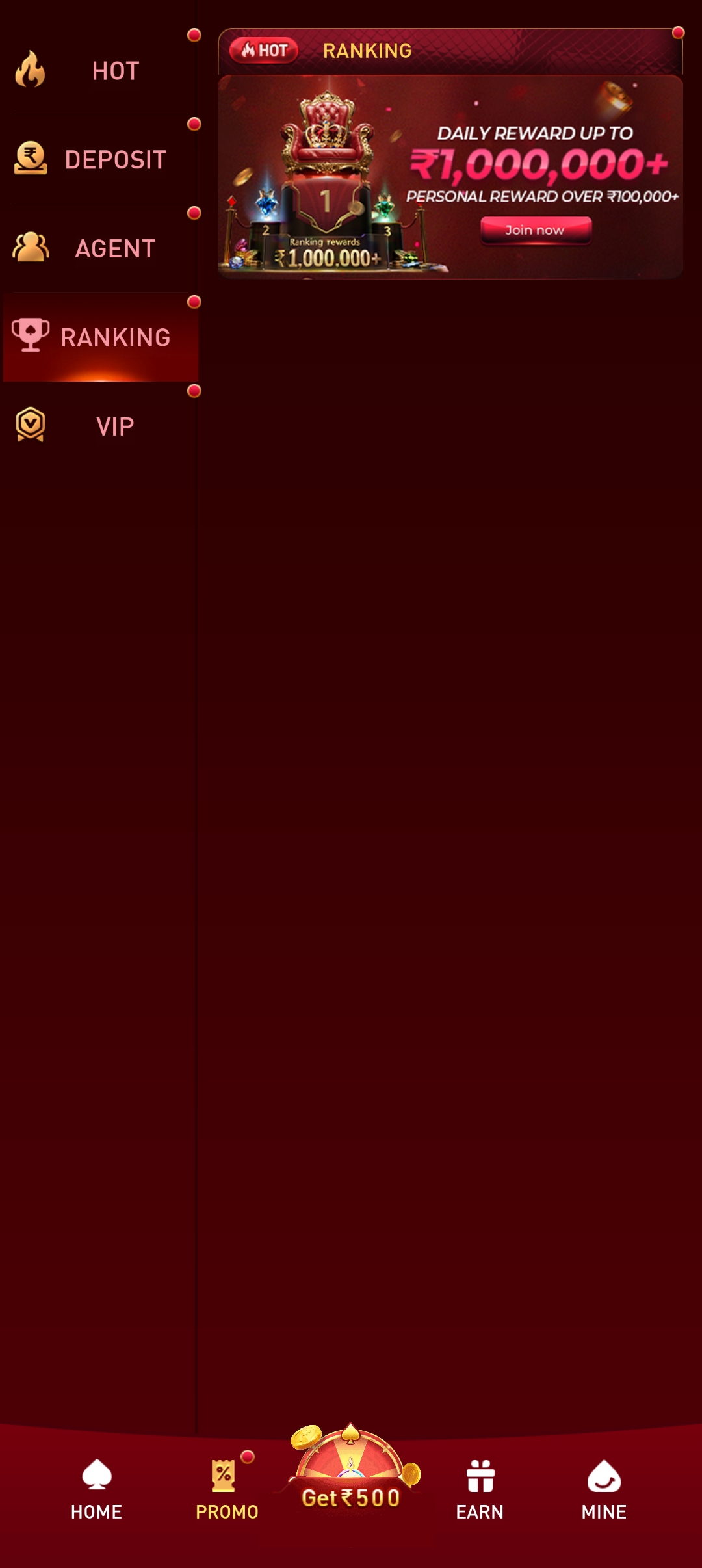 777in app screenshot — slots games